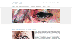 Desktop Screenshot of christincall.com